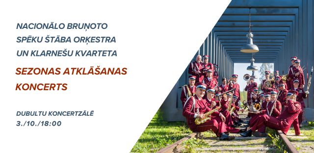 NBS štāba orķestra koncerts 3. / 10. / 18:00