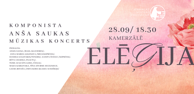 Anša Saukas mūzikas koncerts "Elēģija"
